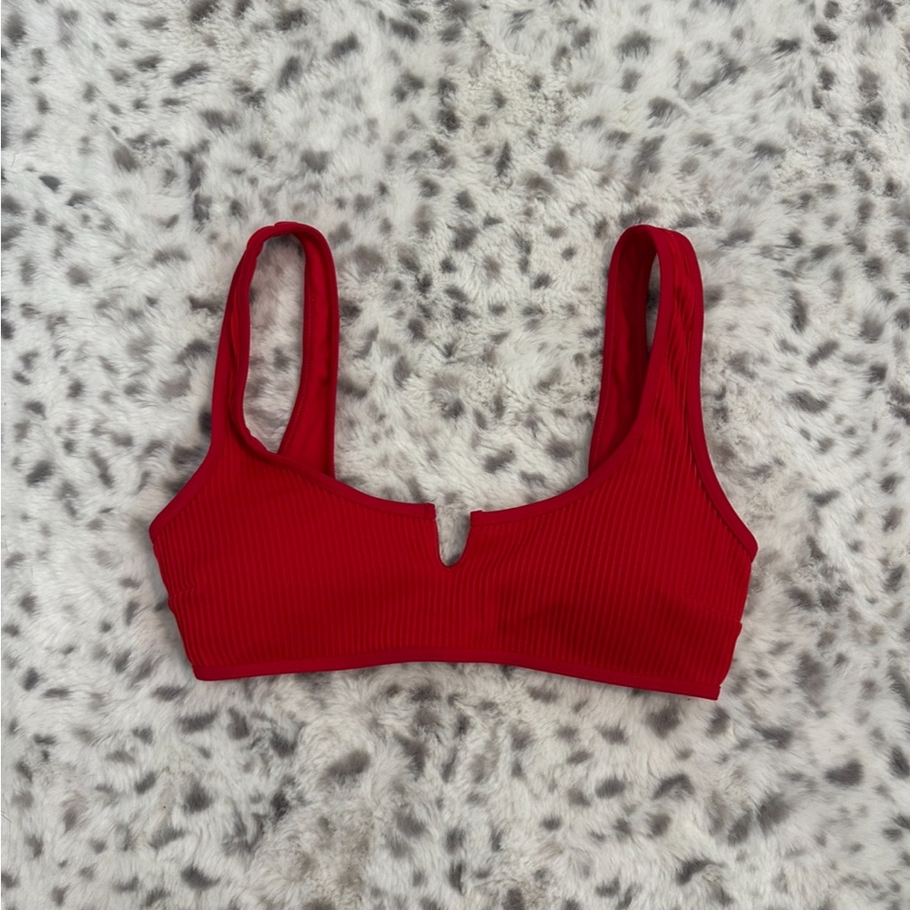 Hollister Red Bikini Top